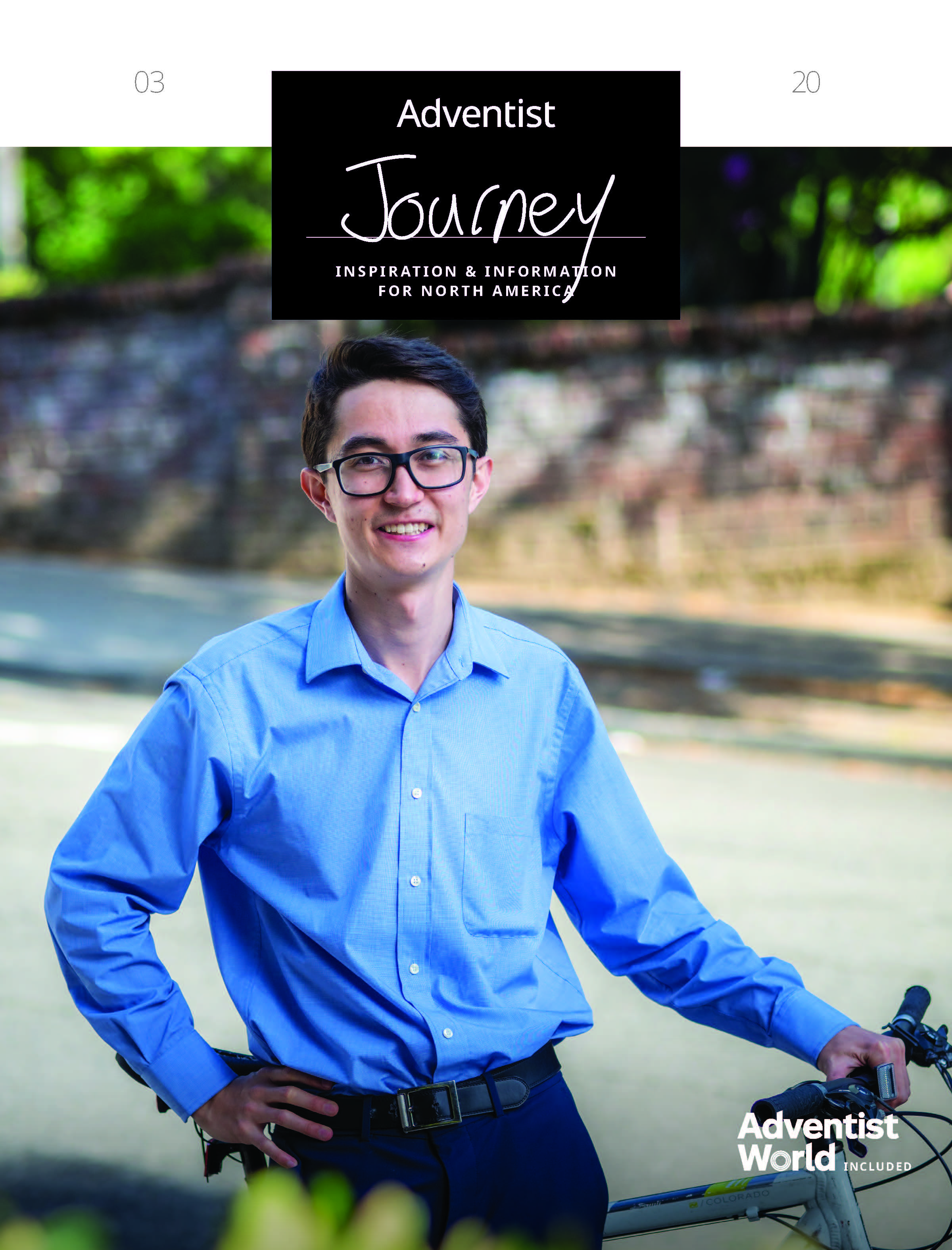 March Adventist Journey cover - John Van Patten